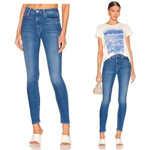 MOTHER Looker Ankle Skinny Jeans in Wash Briefly Gorgeous Size US 25